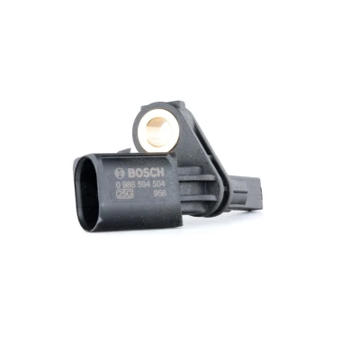 Image of 7H0927803, WHT003857, WHT003857D ABS sensor BOSCH 0 986 594 504 without cable Active 66mm VOLKSWAGEN: Transporter 6 Bus, California T6 Minibus