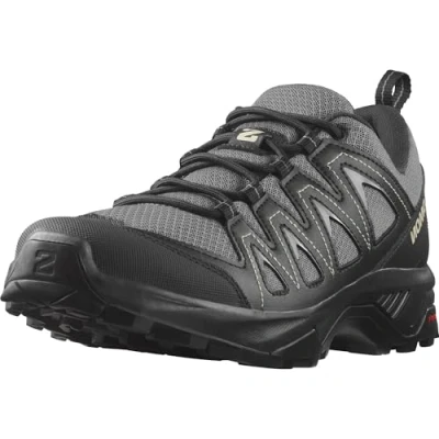Image of SALOMON X Braze Men&#039;s Outdoor Shoes, Hiking Essentials, Athletic Design, and Versatile wear, Pewter, 7