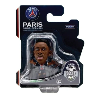 Image of SoccerStarz Paris St Germain Ousmane Dembele Home Kit (Classic Kit)