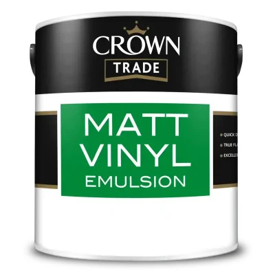 Image of Crown Vinyl Matt White 5L