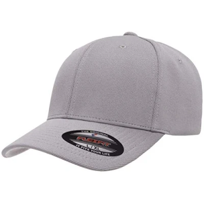 Image of Flexfit Men&#039;s Cool &amp; Dry Sport Hat, Silver, X Large