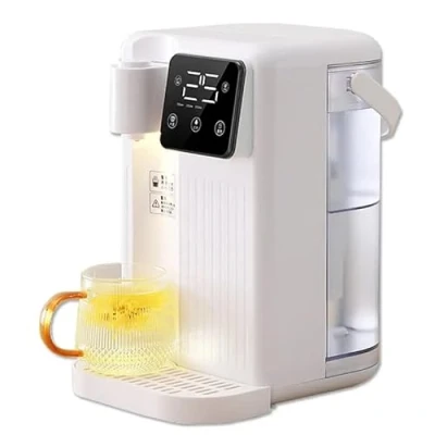 Image of 3L Hot Water Dispense, Electric Instant Dispenser Machine, 3Kw Fast Boil &amp; Cold Mix and Touch Screen Purifier Filter Dispenser,White