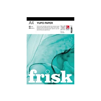 Image of Frisk 23185004 Yupo Paper Pad A4 85gsm, White