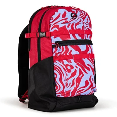 Image of OGIO Alpha 20L Backpack Red Melting Geos