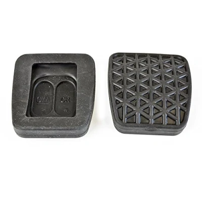Image of 2 x Brake Pedal Clutch Rubber Pad Suitable for Opel Astra Zafira 58 mm 55 0560195