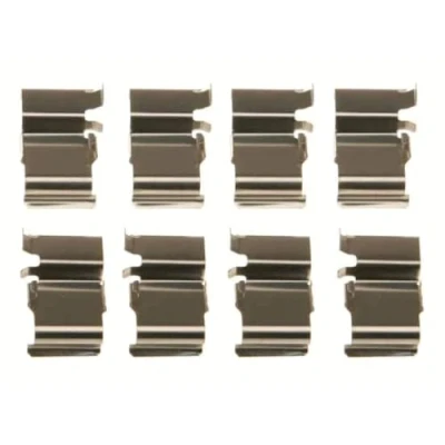 Image of 0441033000 Accessory Kit, disc brake pads TRW PFK439 TOYOTA: Land Cruiser Prado 150, 120, 90