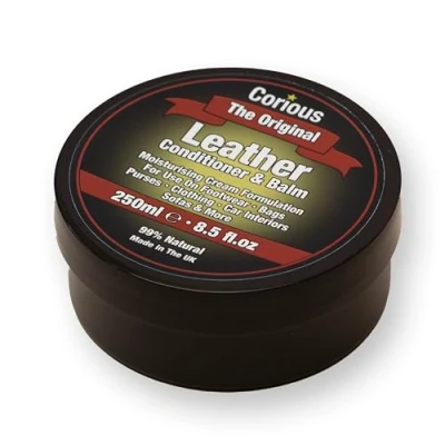 Image of Corious Leather Conditioner and Cleaner Protects Restores Apparel, Furniture, Jackets, Shoes, Auto Interiors, Bags &amp; All Other Accessories, 250ml