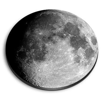 Image of 1 x Round MDF Magnet Moon Planet Space NASA 8939