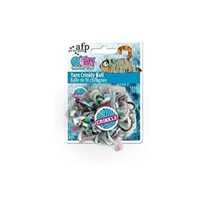 Image of ALL for PAWS Knotty Habit Yarn Crinkly Ball Toy Cats, 0.65 kg