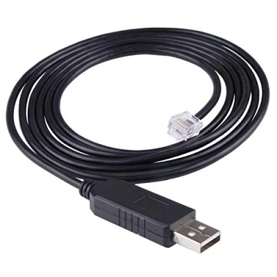 Image of Suamdoen Hand Control PC Connect Cable for Celestron Nexstar eq6 FT231XS USB to RJ11 6p4c 6p6c Controller RS232 Serial Converter