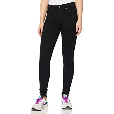 Image of Dr Denim Women&#039;s Plenty Skinny Jeans, Black 101), S