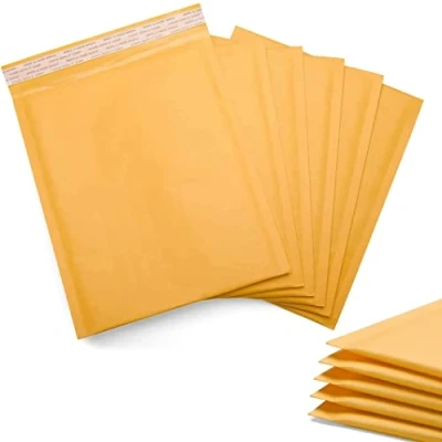 Image of Postmaster Padded Envelopes A5 Gold Peel Seal Bubble Mailers 170 x 225mm, 10 Pack