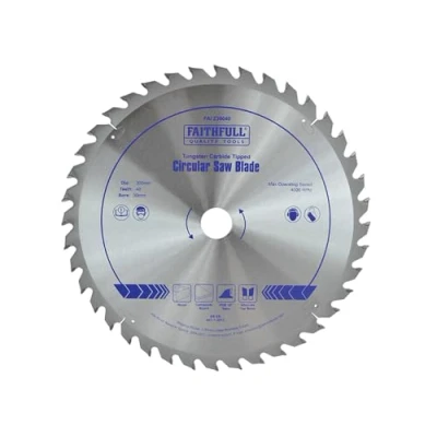 Image of Faithfull FAIZ30040 TCT Circular Saw Blade 300 mm x 30 Bore 40 Teeth