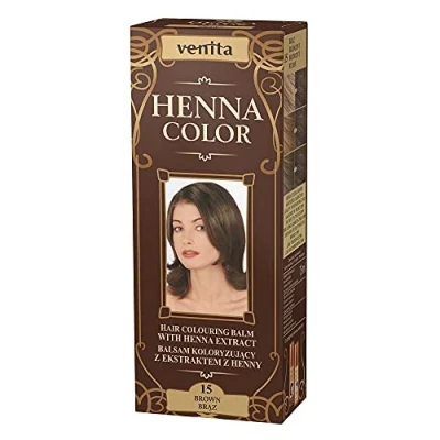 Image of VENITA Henna Color Balm 75ml Bronze Unisex 24 Shades Available Natural and Glossy Finish