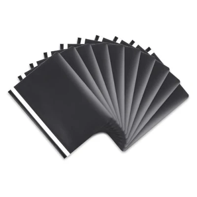Image of Project Folder, Black, Pack of 25