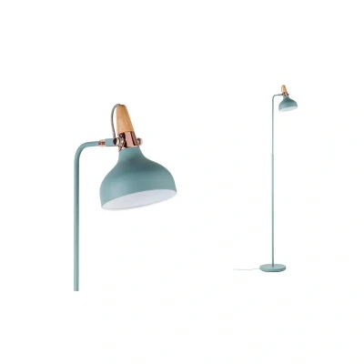 Image of Paulmann 79654 Neordic Juna Floor luminaire max. 1x20W lamp for E14 Lamps Soft Green/Copper/Wood floodlight 230V Without