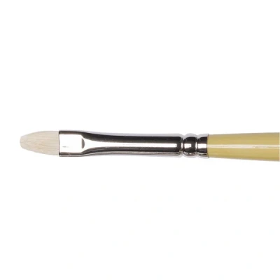Image of Winsor and Newton Artists Hog Short Filbert Size 02