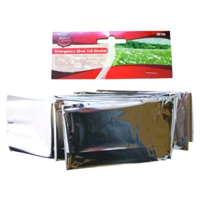 Image of Emergency Silver Foil / Survival Blanket. Ideal For Cars, Caravans