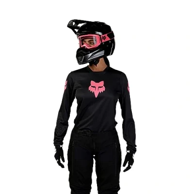 Image of Fox Racing Wmns Blackout Jersey, Windbreaker, Women&#039;s, Black, M