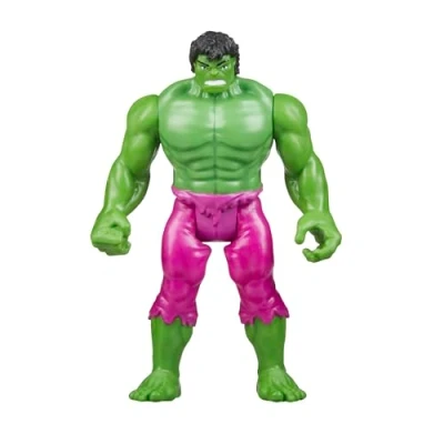Image of Marvel Legends Series Retro 375 Collection Hulk 3.75 Inch Action Figures