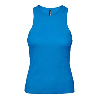 Image of PIECES Women&#039;s Pcruka Noos Bc Boxer Tank Top, Marine Blue, Large