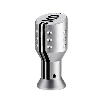 Image of Sparco 03736AT Gear knob &#039;Settanta&#039; Aluminum/Black