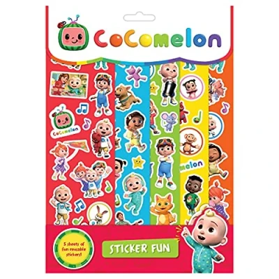 Image of ALLIGATOR 3312/CMSF2 Bubble Cocomelon Sticker Fun, Multicolor, Small