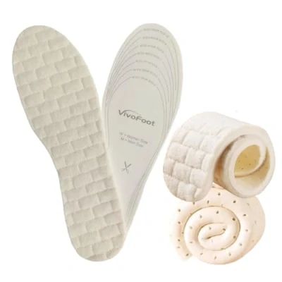 Image of VivoFoot 2 Pairs Kids Insoles for Winter, Free Cut Warm Wool Inserts Shoes &amp; Boots, Thick Fleece Shoe Liners Cold Weather