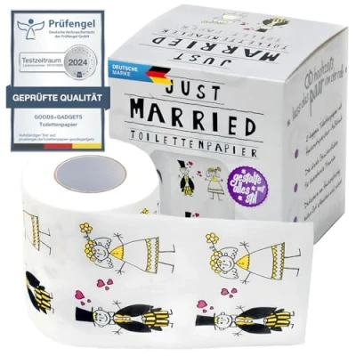 Image of Toilet Paper Gift Wrapped Joke Article (Wedding)