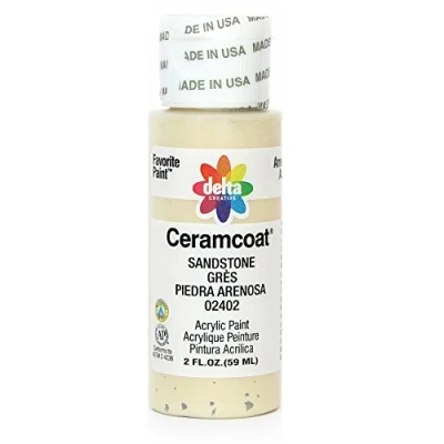 Image of Plaid Delta Ceramcoat Acrylic Paint 2oz Sandstone Opaque