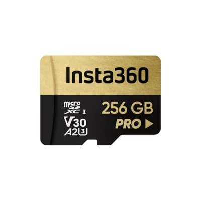 Image of Insta360 256GB UHS III V30 A2 MicroSD Memory Card for One X/One X2 / X3 X4, R/One RS, Ace Pro and Sphere Action Cameras