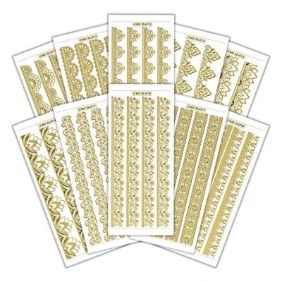 Image of Peel Off Stickers Bumper Value Pack containing 10 Sheets of CPD 3019 Double Embossed