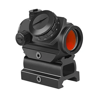 Image of Feyachi RDS 22 2MOA Red Dot Sight Compact Scope with 0.83inch Riser Mount Absolute Co Witness Iron