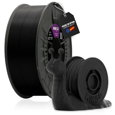 Image of Winkle PLA Filament 2.85 mm Printing 3D Printer Jet Black 1000 g Spool