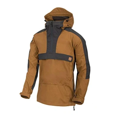 Image of Helikon Tex WOODSMAN ANORAK JACKET DuraCanvas Coyote/Ash Grey XXXL/Regular