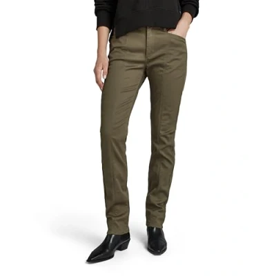 Image of G STAR RAW Women&#039;s High Skinny Pants, Green (dk shamrock D24390 C105 7159), 32W / 30L
