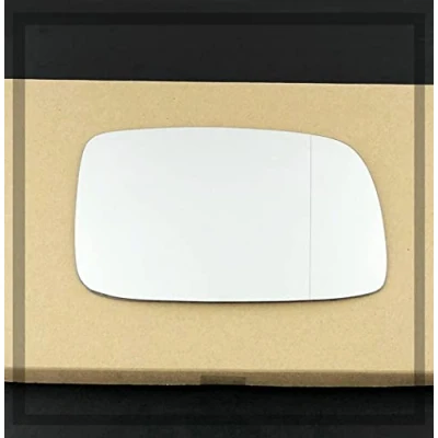 Image of Stick on Wide angle Wing Mirror Glass fits Toyota Prius Reg 2004 to 2008 right driver Side