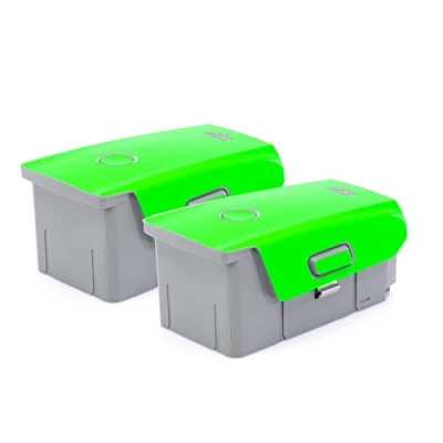 Image of Wrapgrade Skin compatible with DJI Mavic Air 2 &amp; 2S Batteries (NEON GREEN)