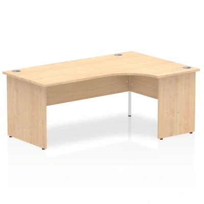 Image of Impulse Panel End 1800 Right Hand Crescent Desk Maple I0