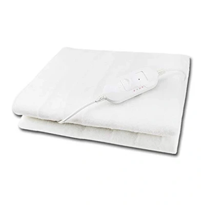 Image of Electric Blanket Heated Washable Fleece Under Luxury King Size Bed