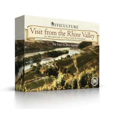 Image of Stonemaier Games Visit from the Rhine Valley: Viticulture Exp. Board Game Expansion Ages 12+ 1 6 Players 60 90 Minutes Playing Time