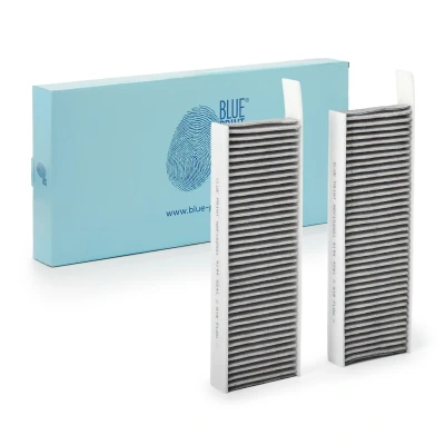 Image of SU001A6185, SU001B1640, SU001B3559 Filter set, cabin air BLUE PRINT ADP152501 PEUGEOT: Partner II Tepee, 5008 I, 3008 CITROËN: C4 I Grand Picasso