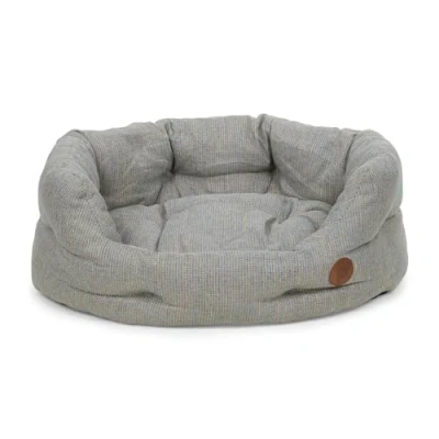 Image of Petface Meadow Weave High Oval Dog Bed, Large