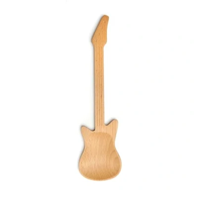 Image of Kikkerland Rockin&#039; Wooden Kitchen Spoon