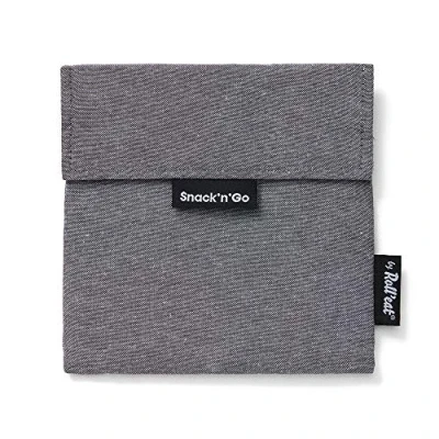 Image of Roll&#039;eat Snack&#039;n&#039;Go Nature Organic and Reusable Snack Bag Without BPA (Gray)