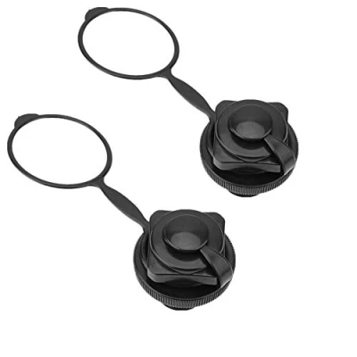 Image of Tbest 2 pcs Inflatable Boat Air Valve 22mm Black Plastic Replacement