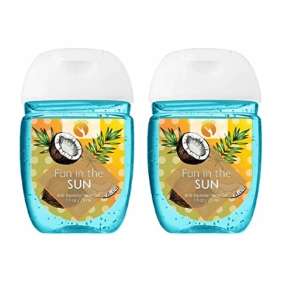 Image of HandiGel Pocket Size Hand Sanitizers Antibacterial Gel, 29ml (2x Fun in the sun)