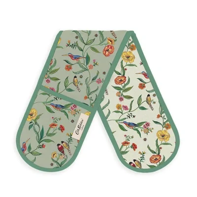 Image of Cath Kidston Summer Birds Double Oven Glove