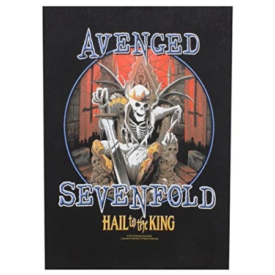 Image of AVENGED SEVENFOLD HAIL TO THE KING Backpatch
