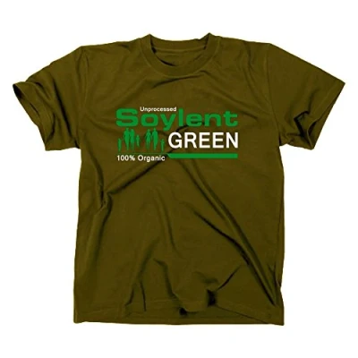 Image of Styletex23 Soylent Green T Shirt, L, Olive